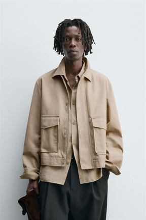 TWILL TEXTURED JACKET - Image 2