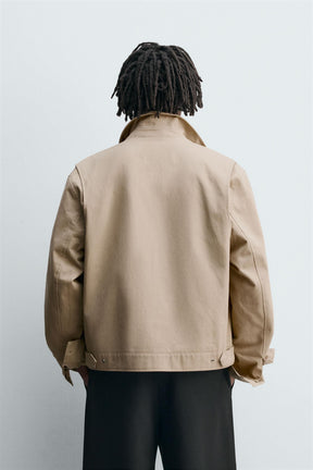 TWILL TEXTURED JACKET - Image 3