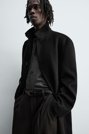 WOOL TEXTURED COAT - Image 5