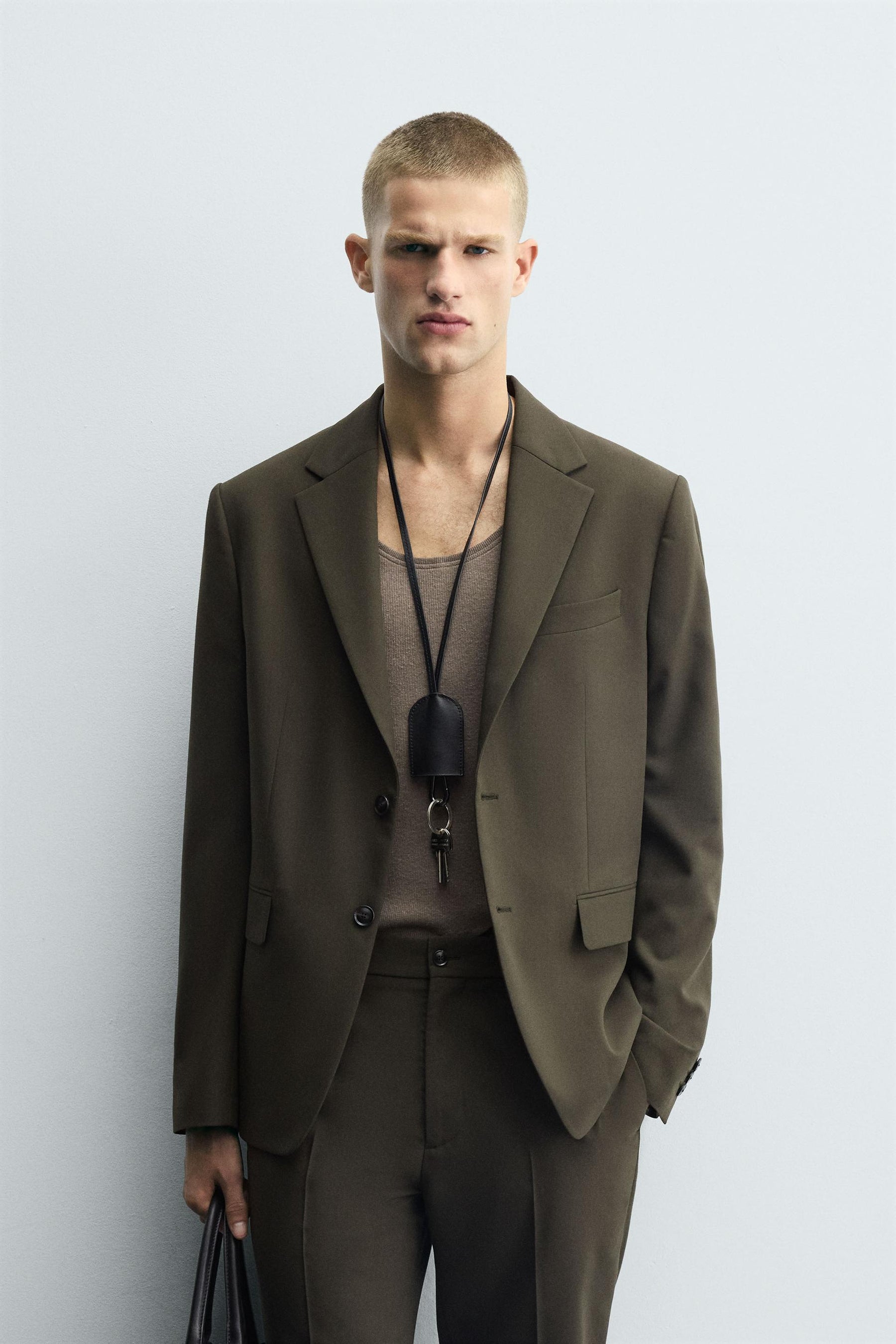SLIM FIT SUIT BLAZER - Image 2