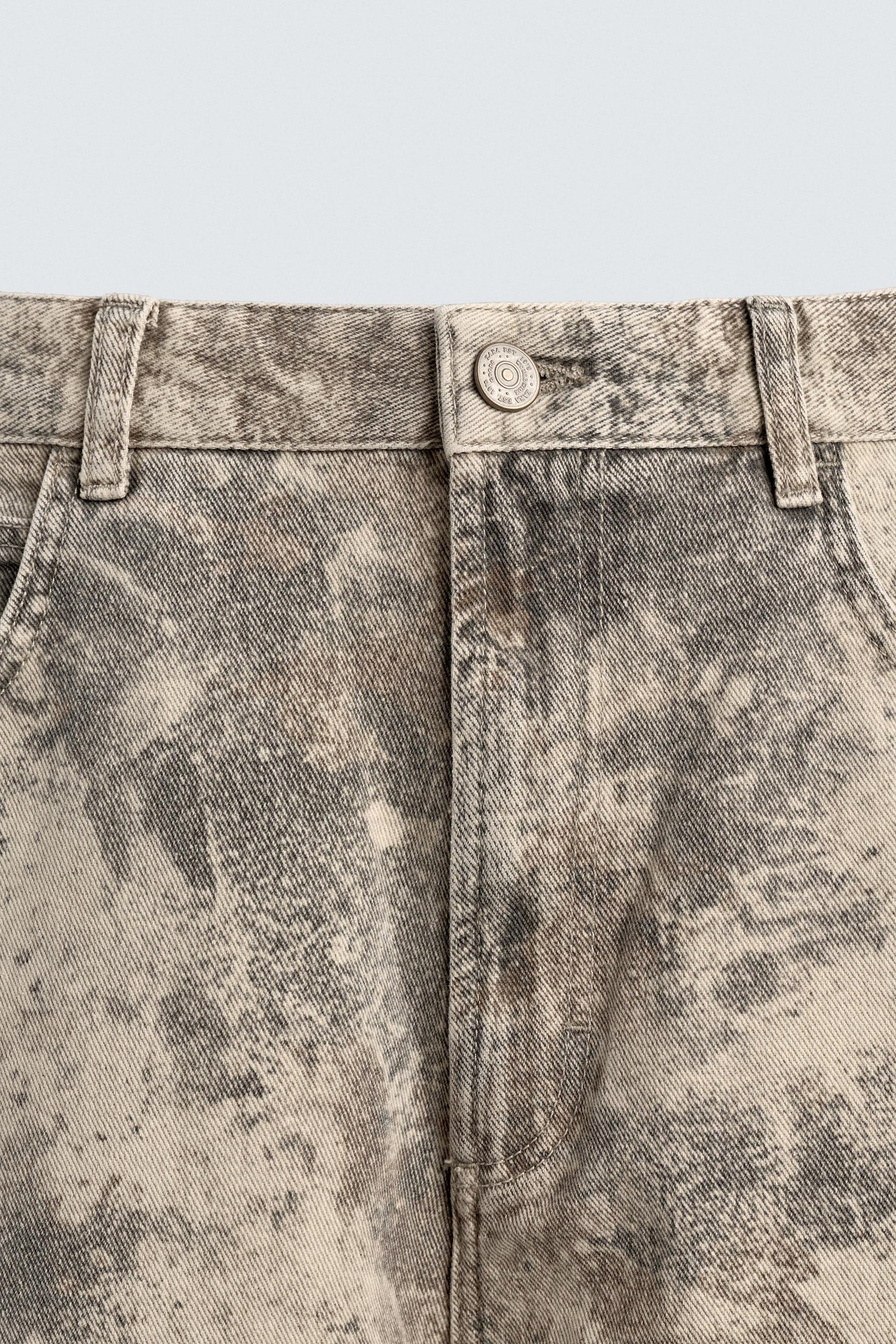 ABSTRACT PRINT BAGGY FIT TROUSERS - Image 9