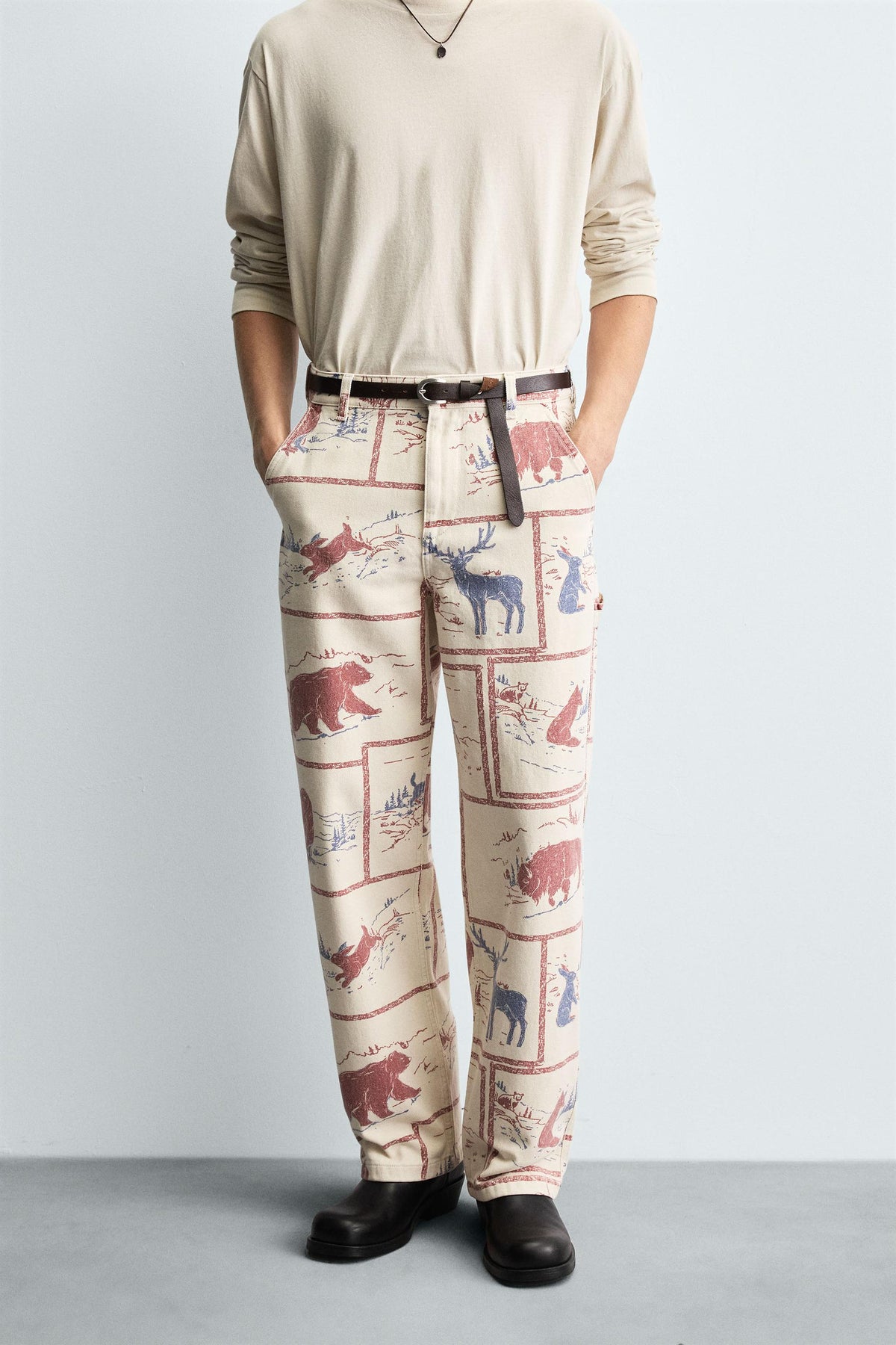 COMIC PRINT TROUSERS - Image 2