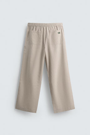 RELAXED FIT STRIPED TROUSERS - Image 8
