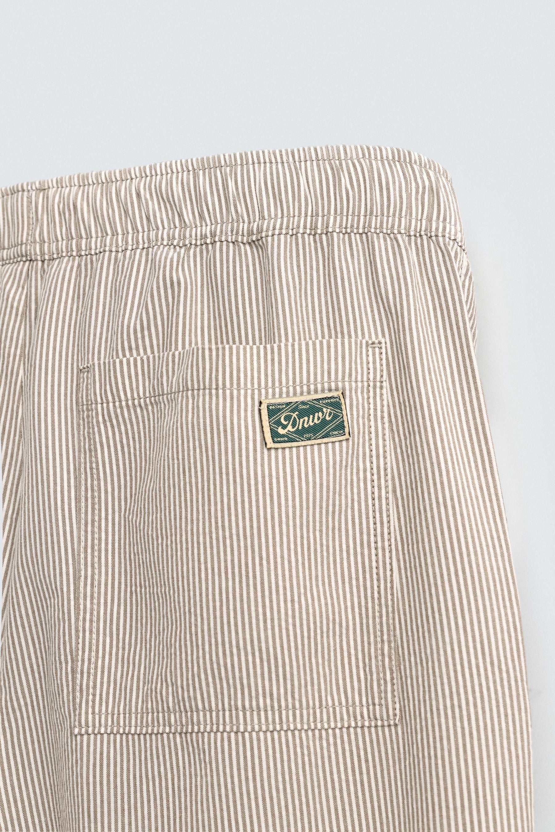 RELAXED FIT STRIPED TROUSERS - Image 10