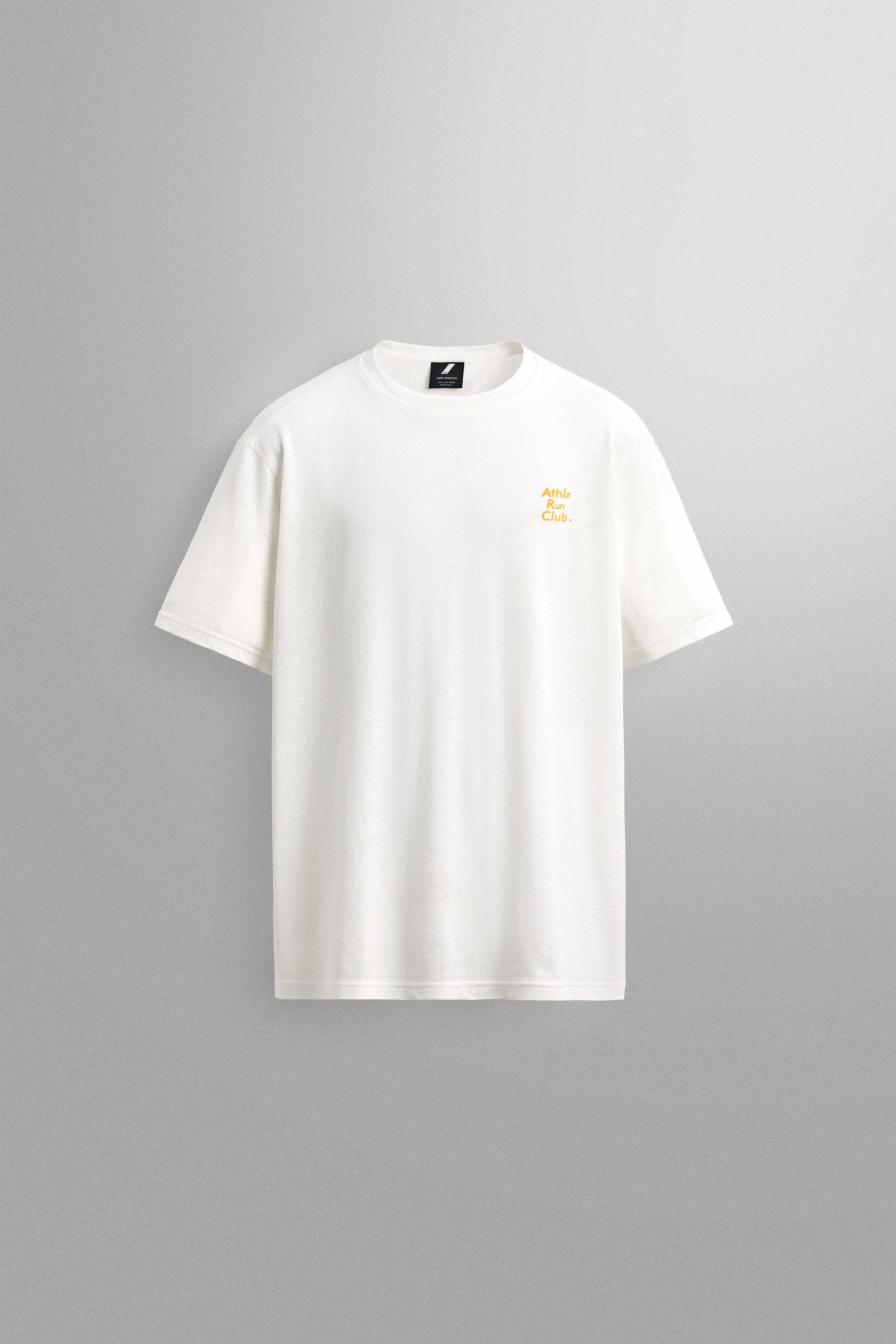 PRINTED LINEN - COTTON T-SHIRT - Image 4