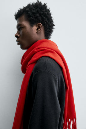 FRINGED SCARF - Image 2