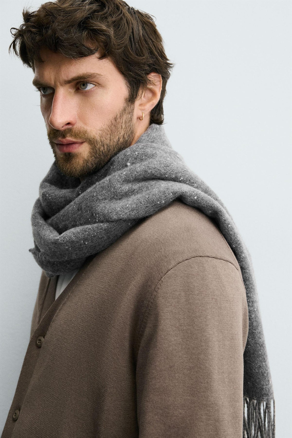 SLUB TEXTURE SCARF - Image 2