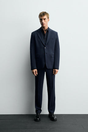 SLIM FIT SUIT TROUSERS - Image 1