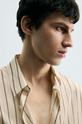 STRIPED SHIRT WITH BOW - Image 6