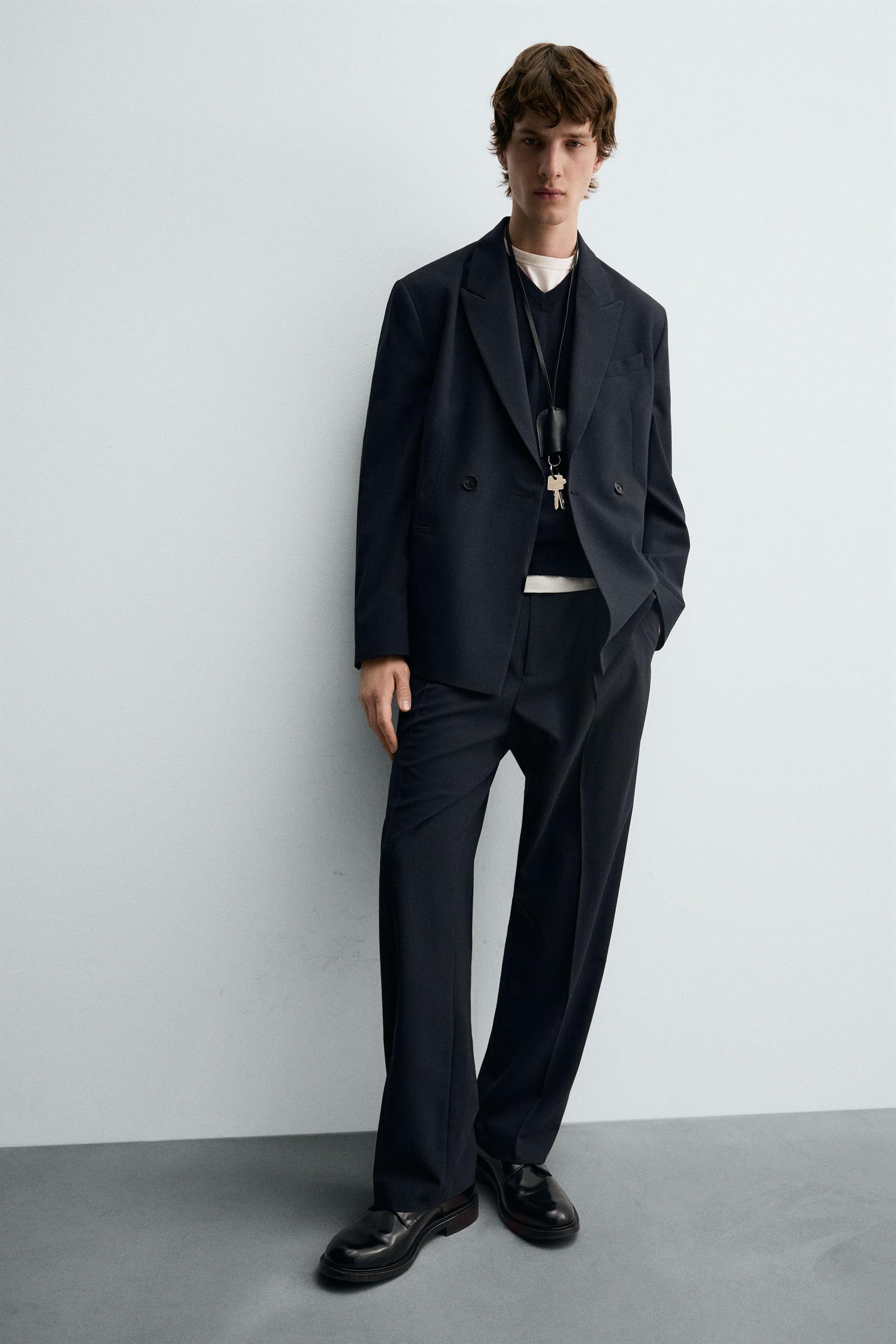 STRIPED SUIT TROUSERS - Image 5