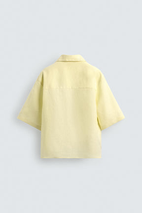 100% LINEN POLO SHIRT - Image 9