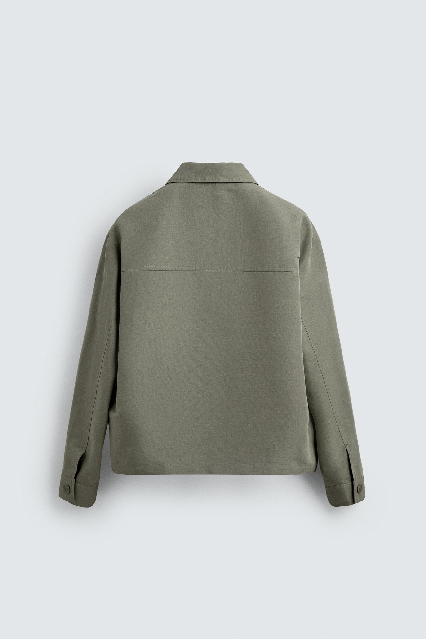 BOXY FIT OVERSHIRT WITH POCKETS - Image 7
