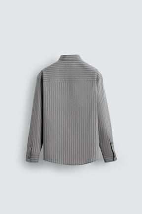 STRIPED TEXTURED SHIRT - Image 8