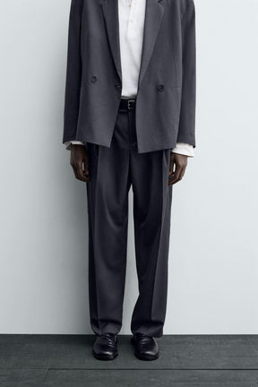 PLEATED SUIT TROUSERS - Image 2
