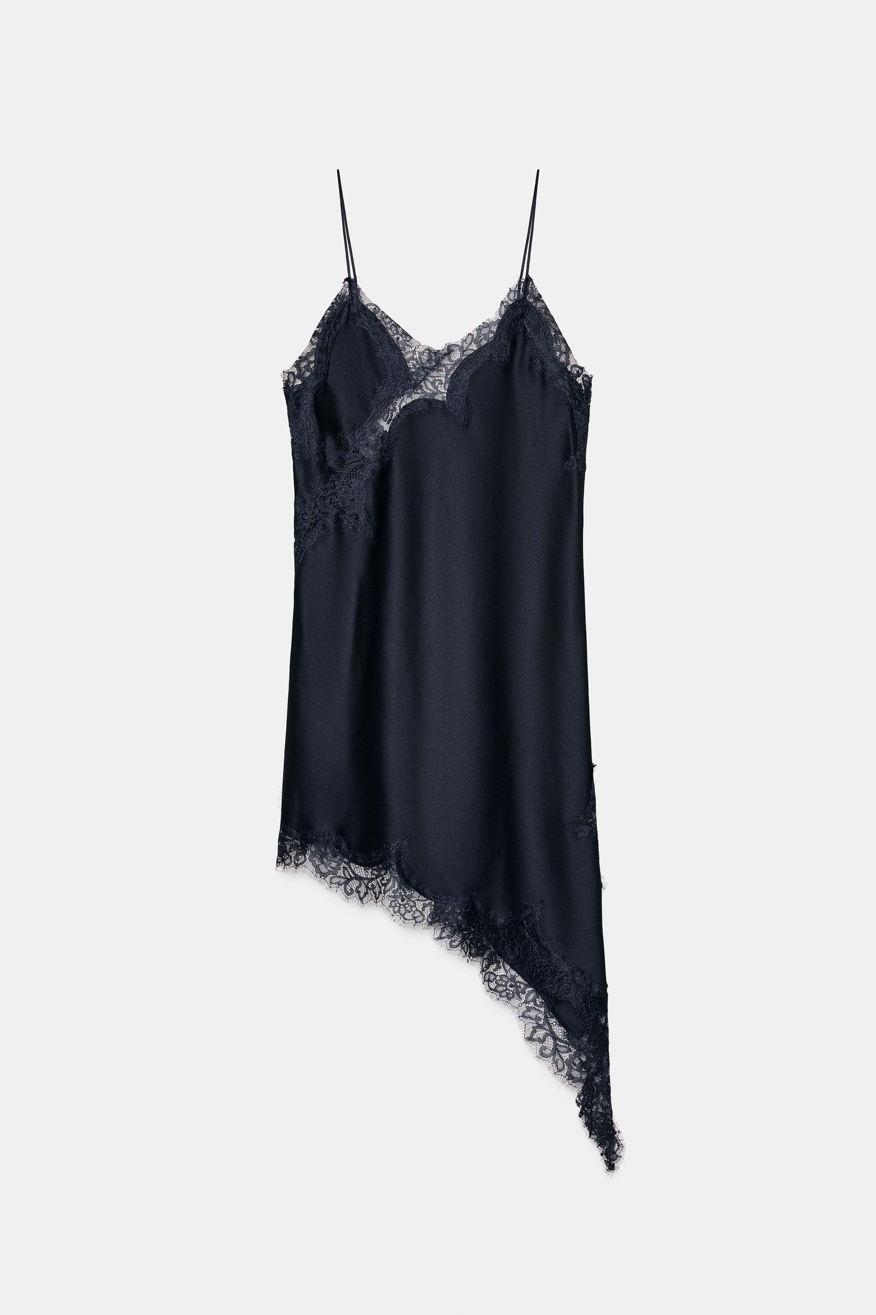ASYMMETRIC LACE DRESS ZW COLLECTION - Image 5