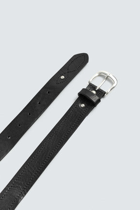 STUDDED LEATHER BELT - Image 2