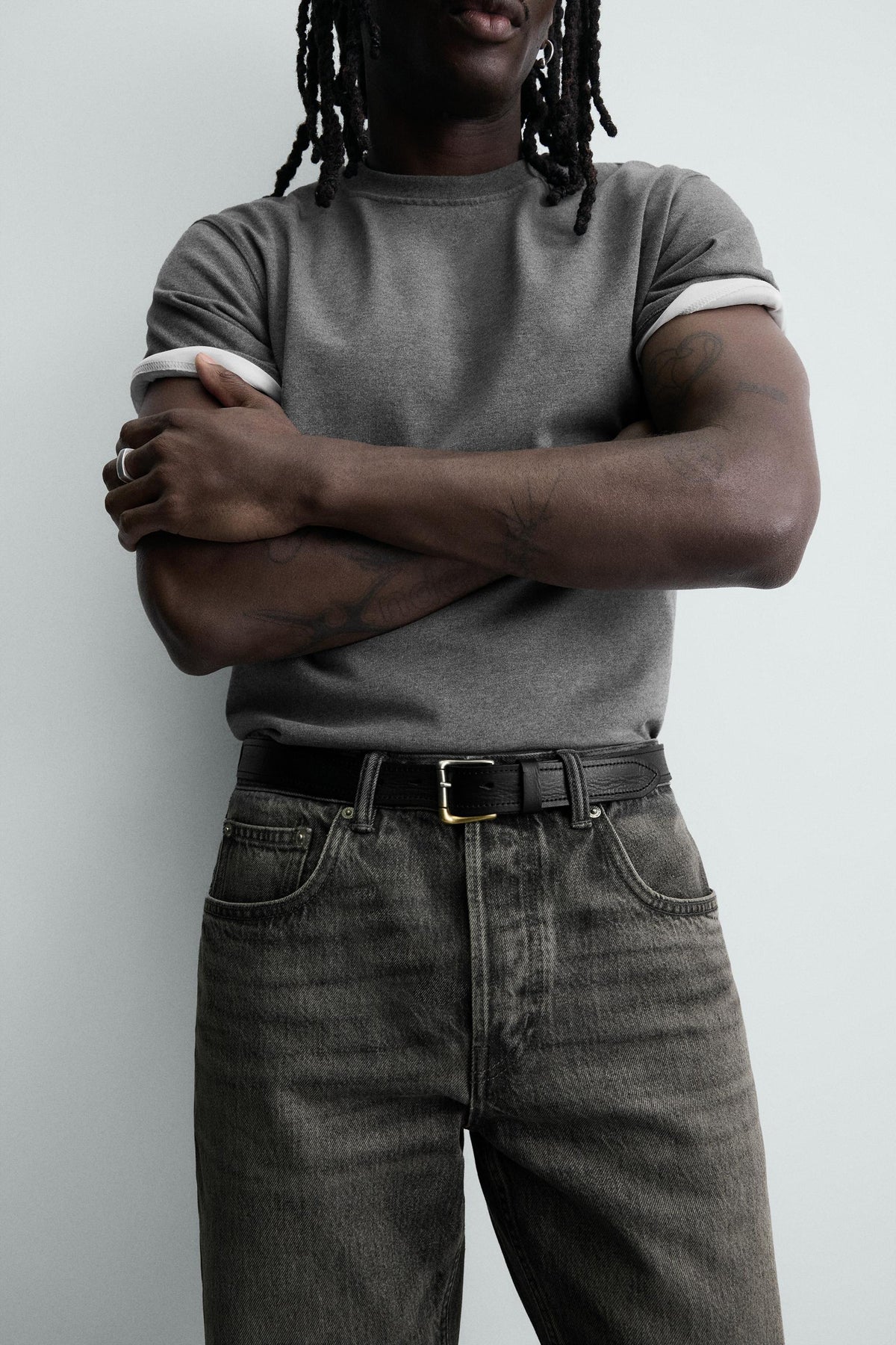 Vintage Leather Belt