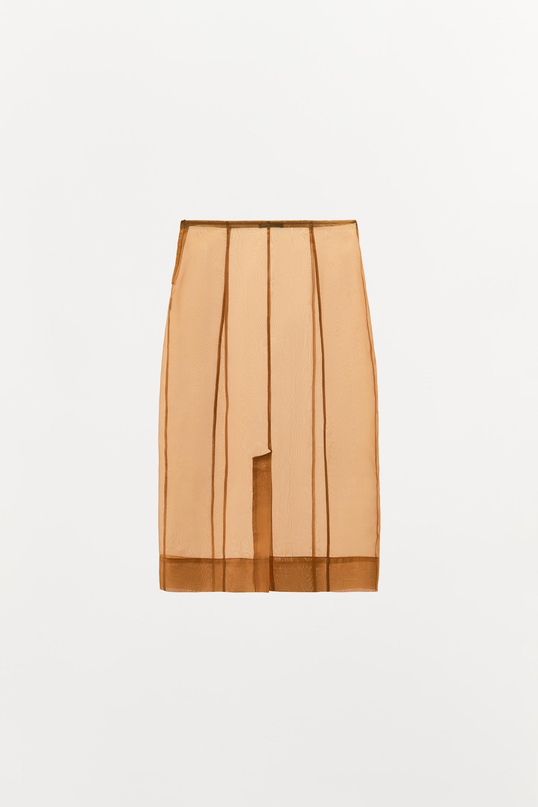 ORGANZA MIDI SKIRT