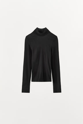 HIGH NECK POLYAMIDE TOP