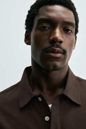 LYOCELL/COTTON POLO SHIRT - Image 5