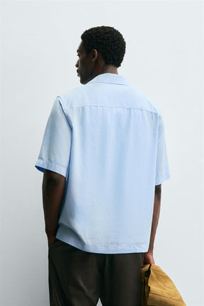 LYOCELL-LINEN SHIRT - Image 3