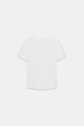 Rhinestone Slogan T-Shirt