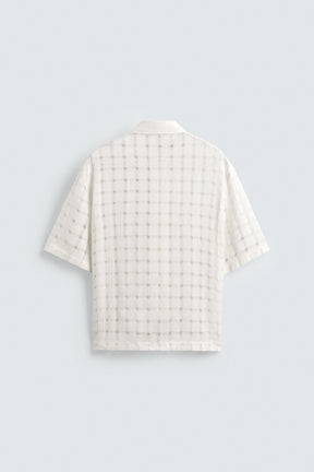 JACQUARD NEEDLE-PUNCH SHIRT - Image 7