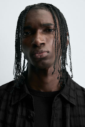 JACQUARD NEEDLE-PUNCH SHIRT - Image 5