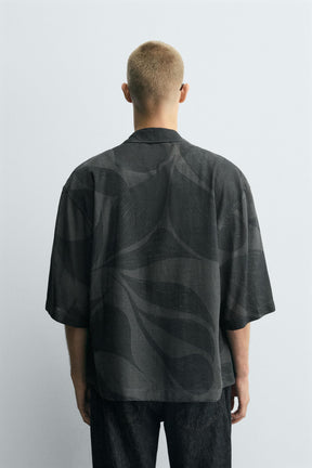 VISCOSE/LINEN SHIRT - Image 3