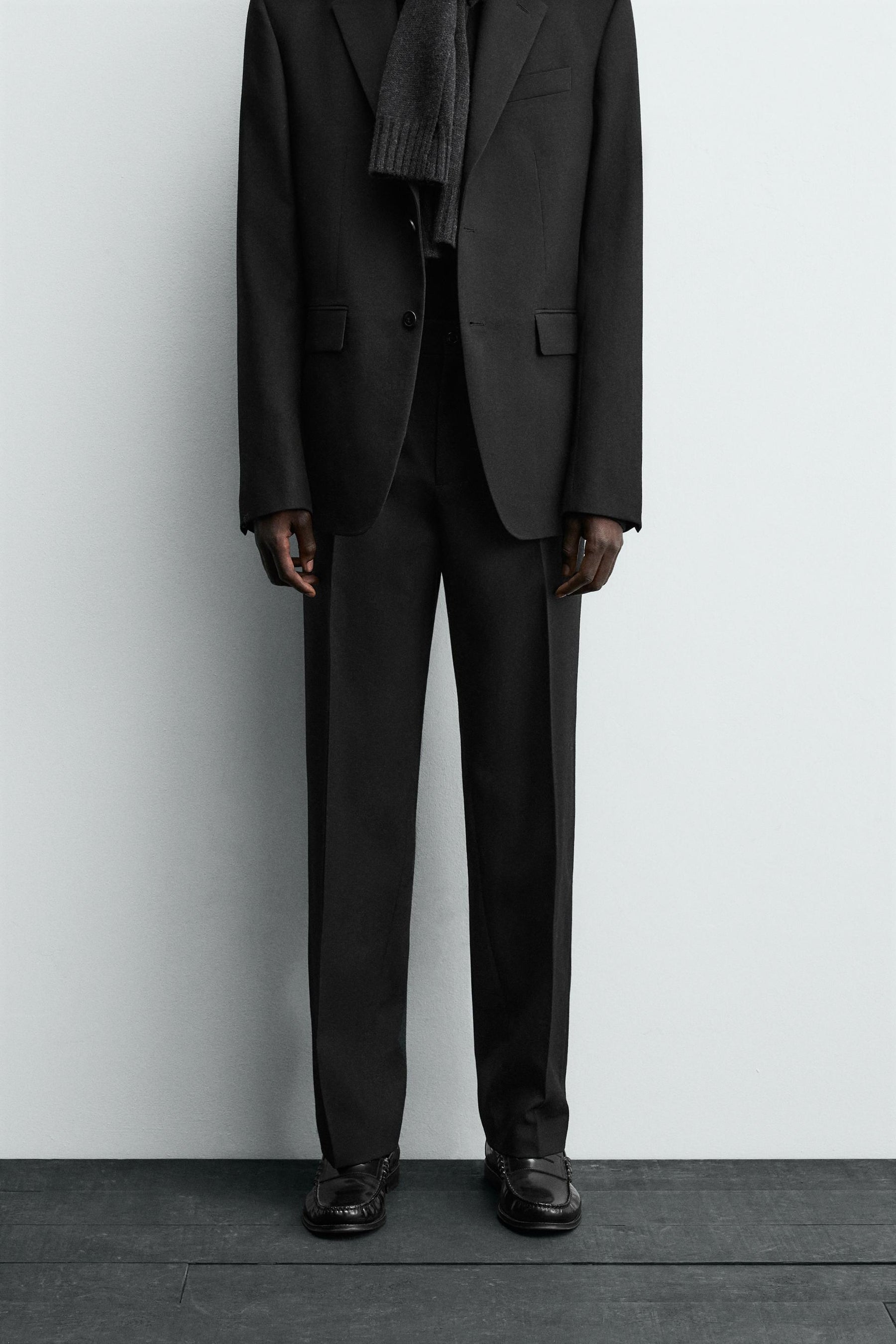 WOOL SUIT TROUSERS - Image 2