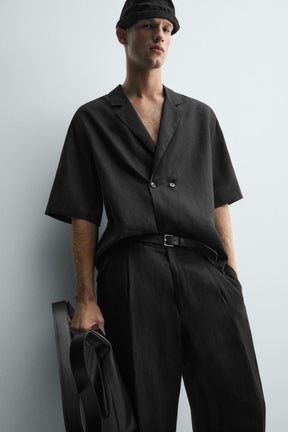 100% LINEN KIMONO SHIRT - Image 5