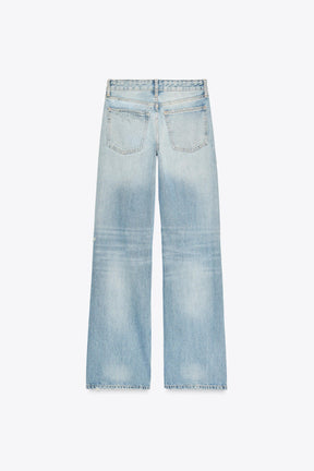 WIDE-LEG MID-WAIST JEANS