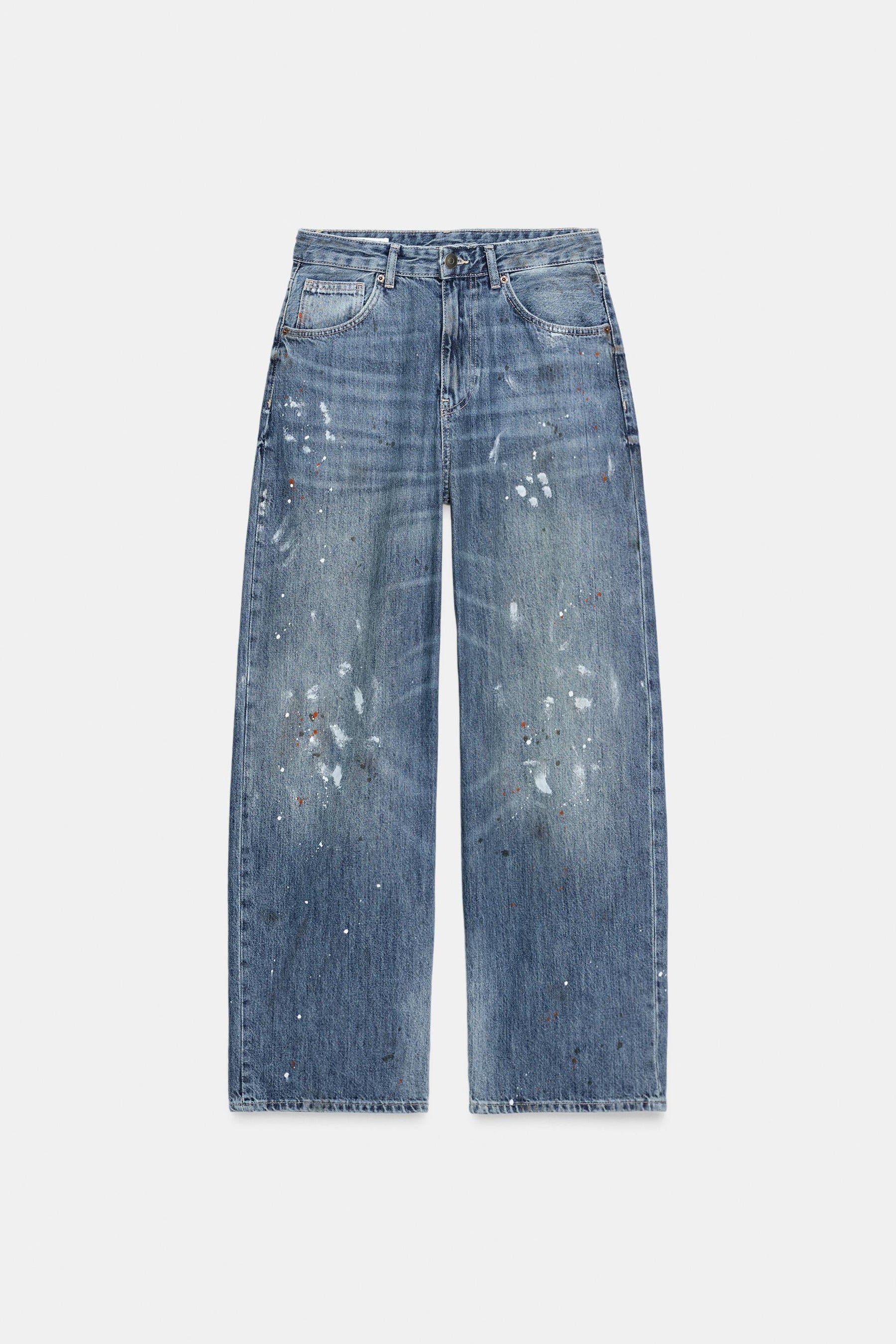 Loose High-Waist Jeans