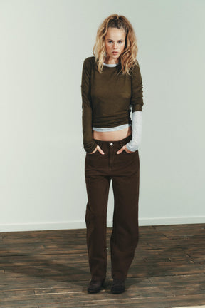 BAGGY MID-WAIST JEANS