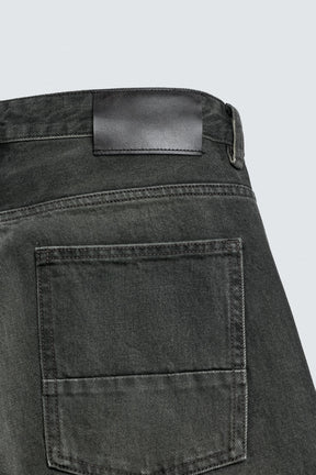 BAGGY FIT JEANS WITH TWISTED SEAM - Image 9