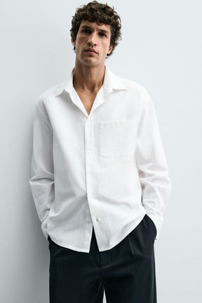 CREASED-EFFECT SHIRT - Image 6