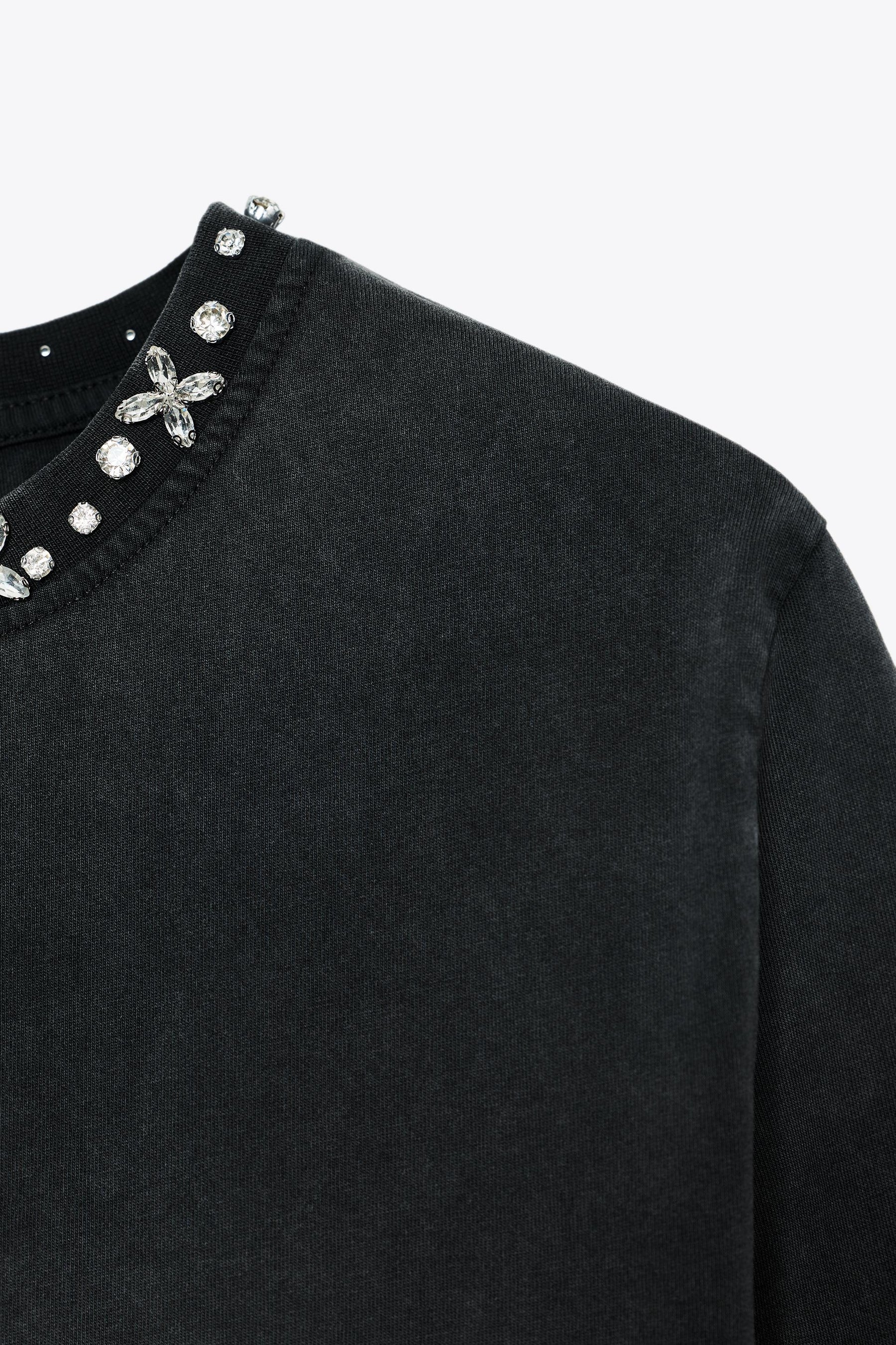 Faded-Effect T-Shirt