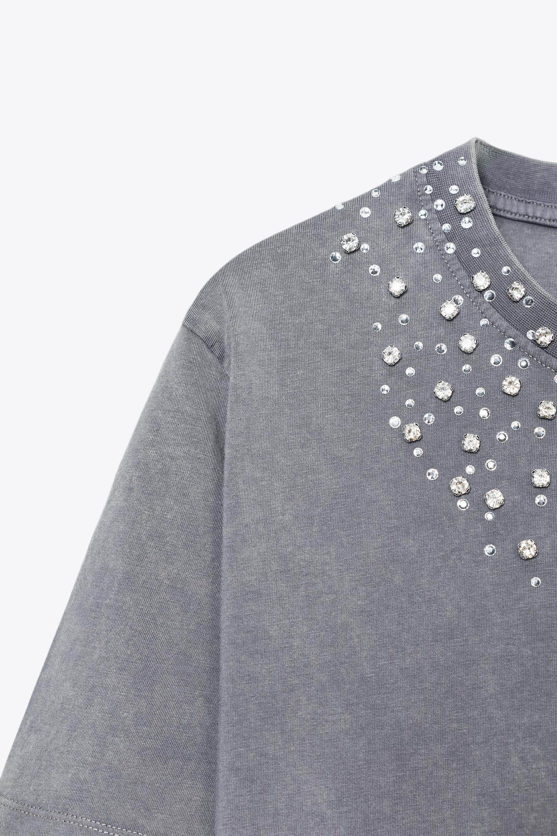 Faded-Effect T-Shirt