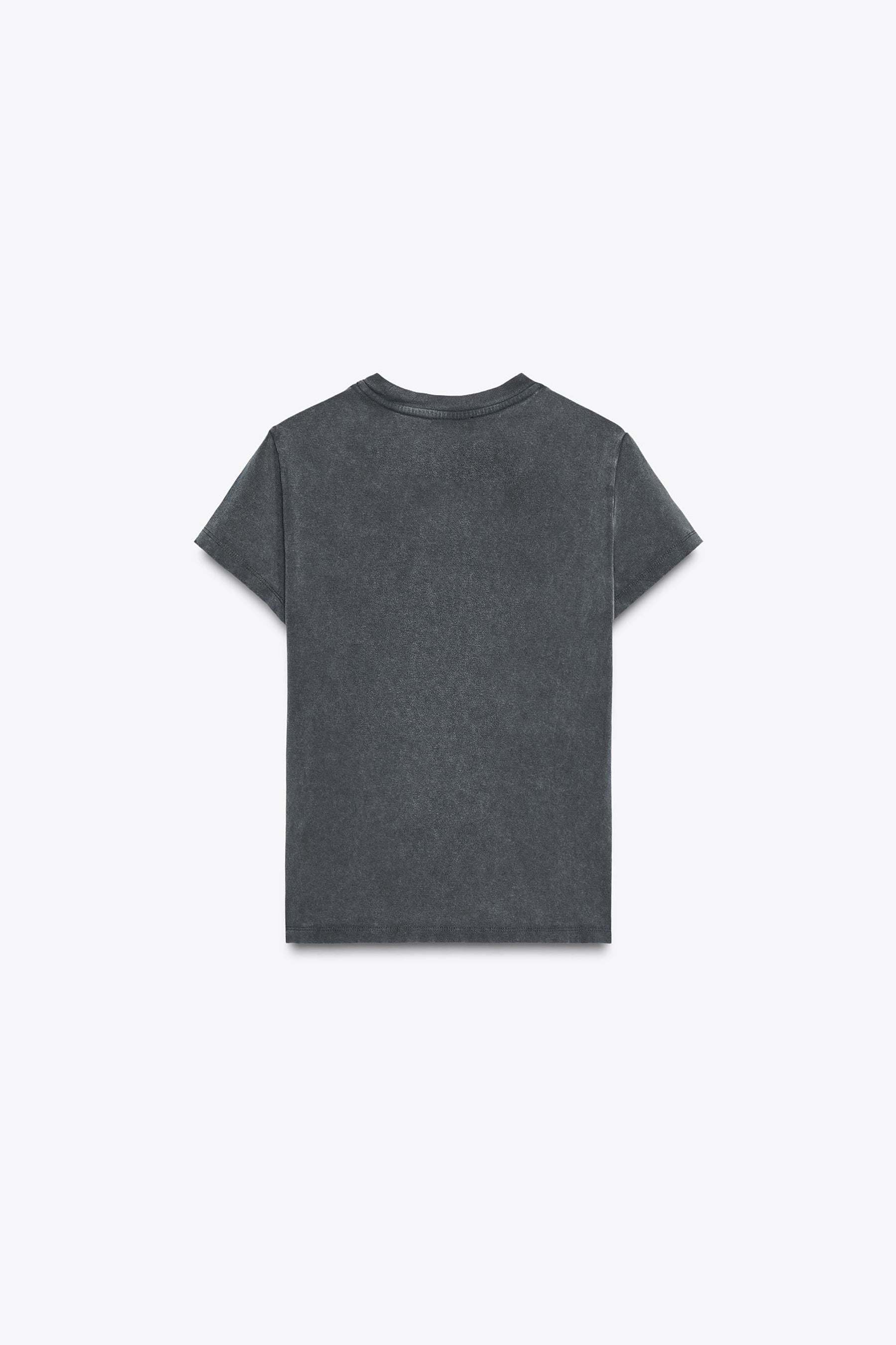 Rhinestone Washed T-Shirt