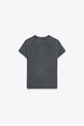 Rhinestone Washed T-Shirt