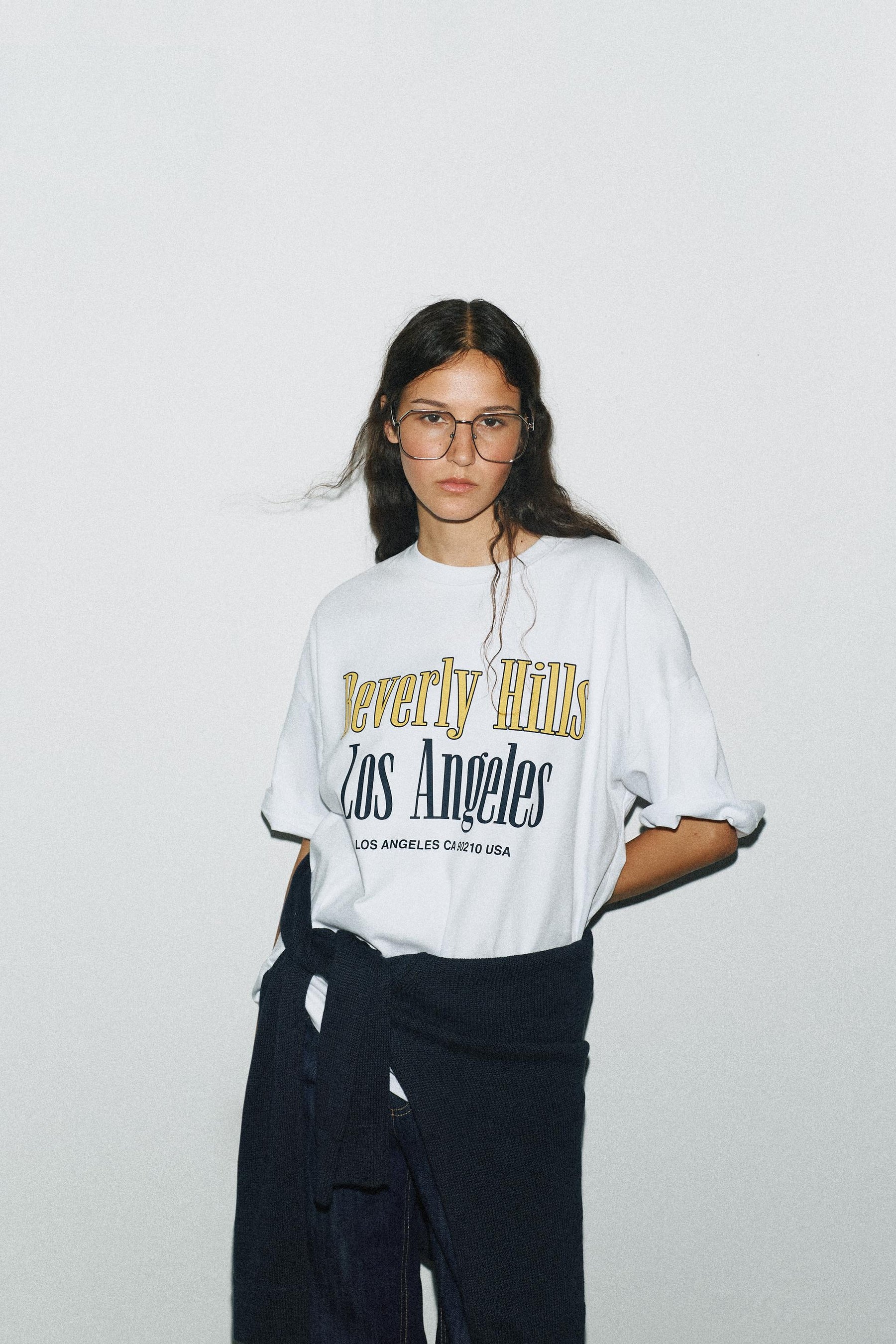 T-SHIRT WITH SLOGAN