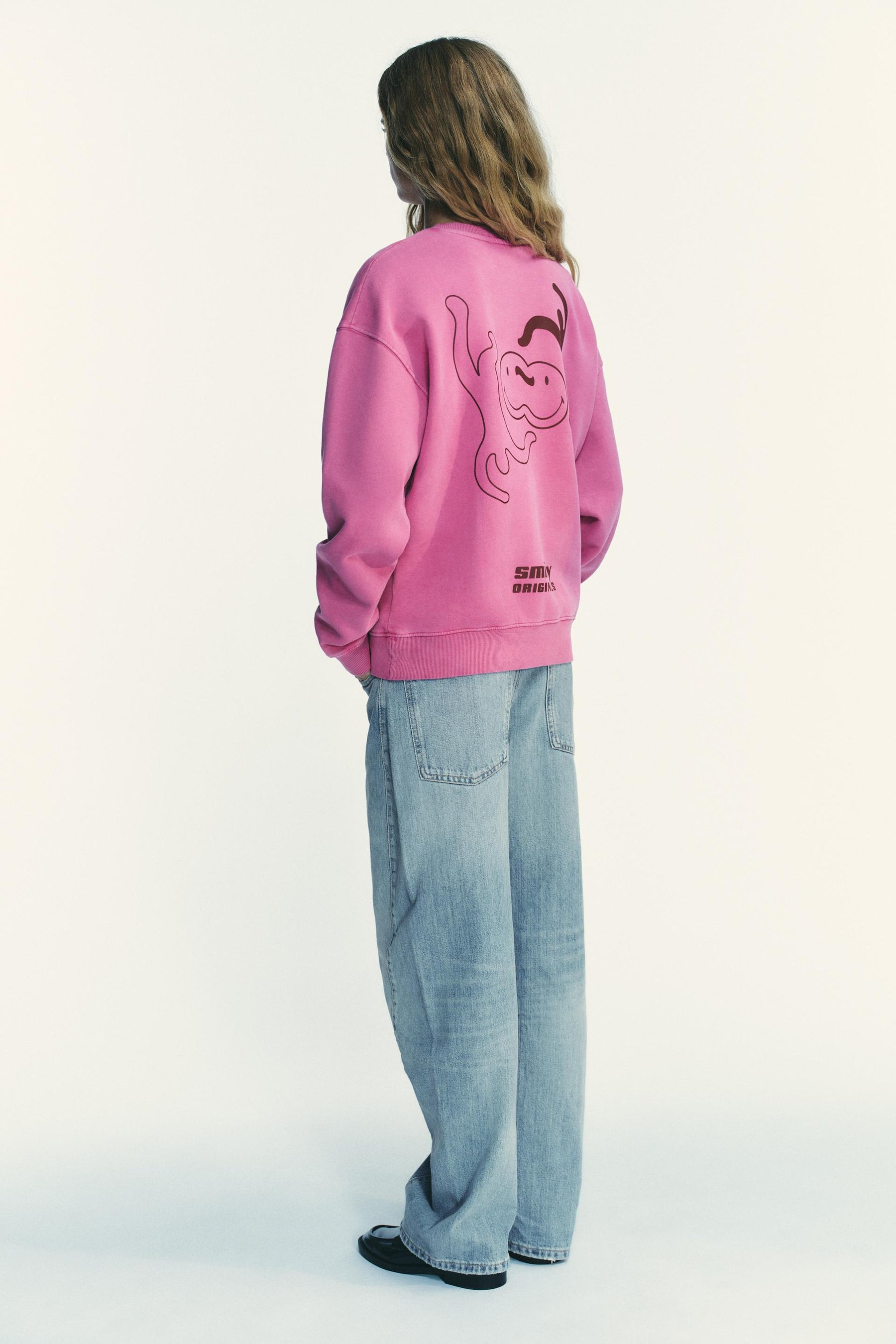 Washed Effect Sweatshirt