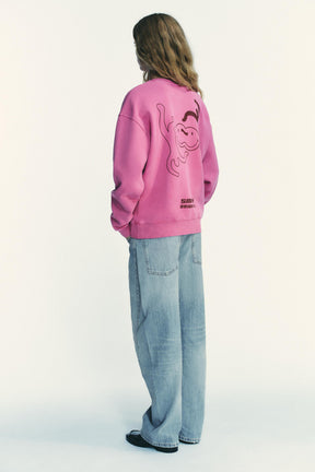 Washed Effect Sweatshirt