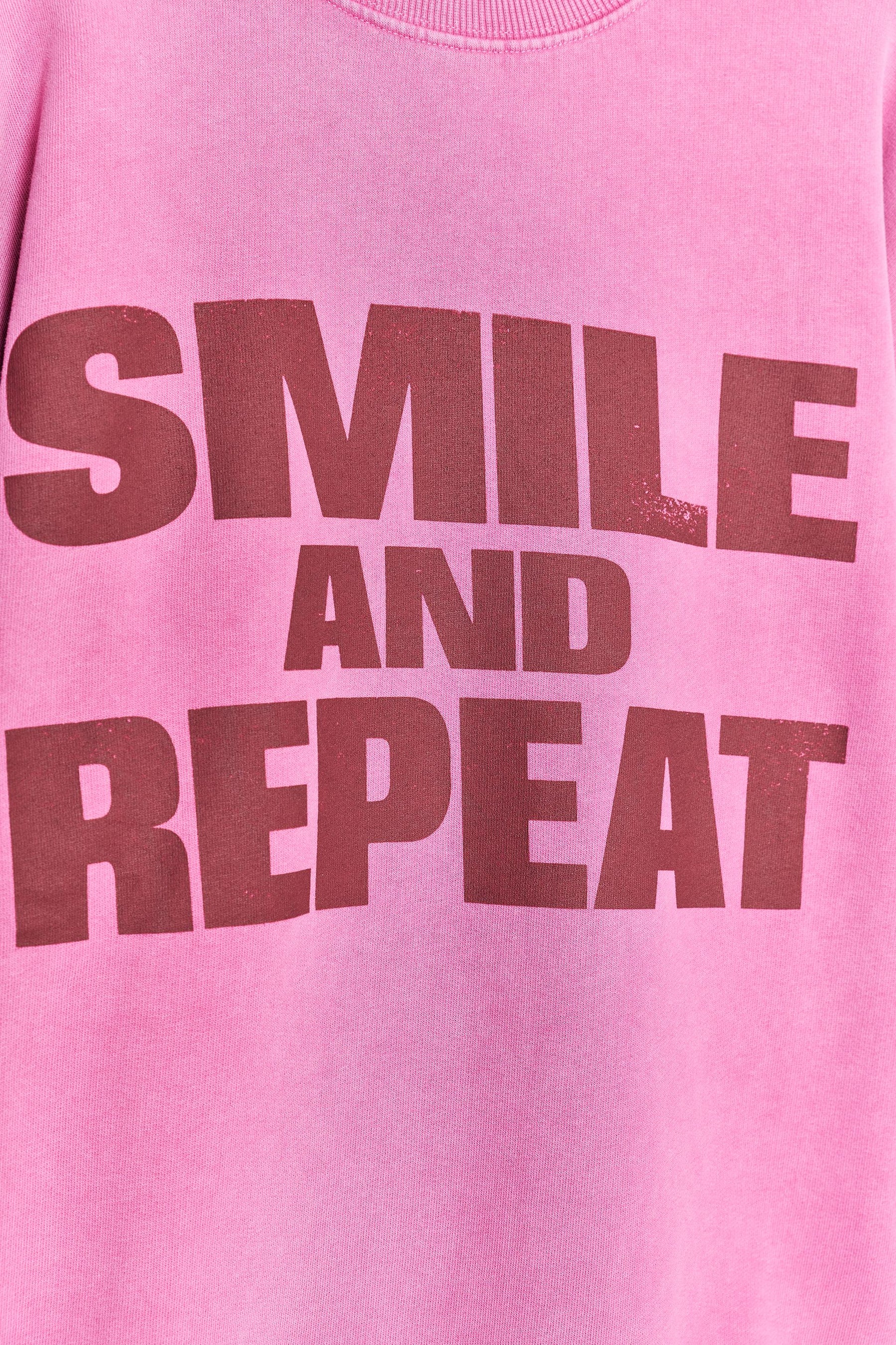 Washed Effect Sweatshirt
