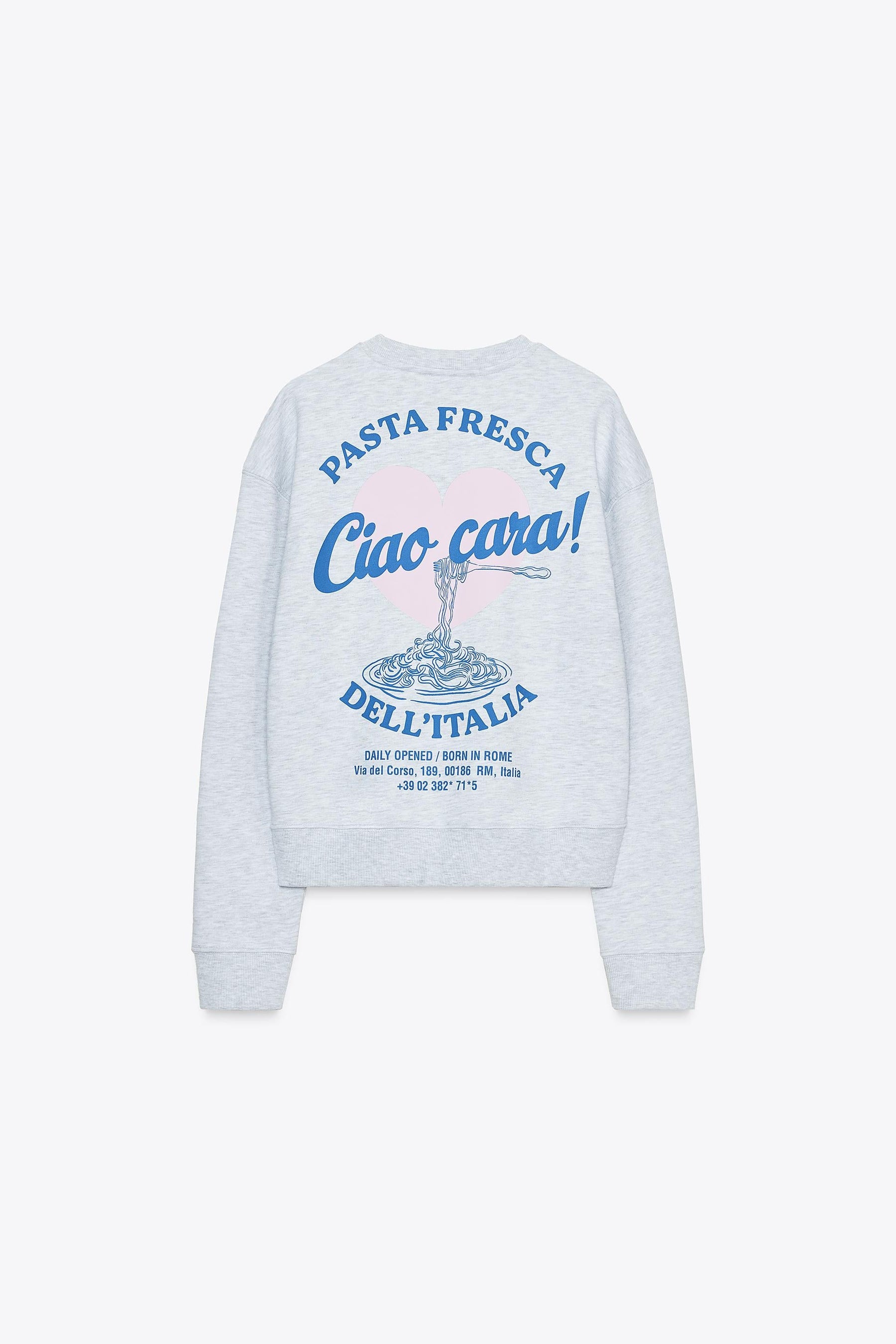 Slogan Print Sweatshirt