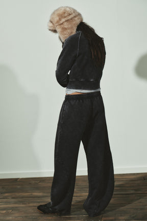 WASHED CARROT TROUSERS