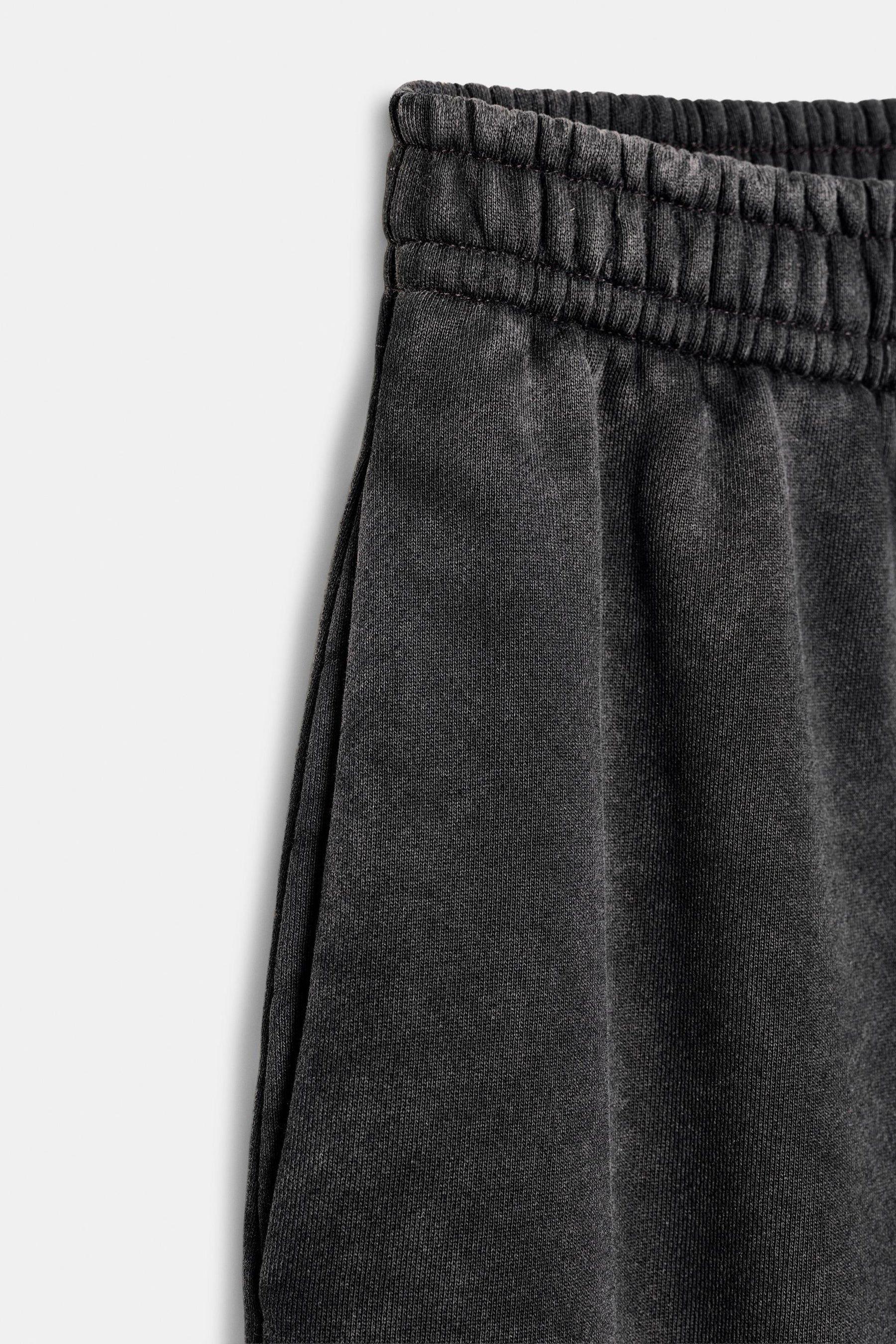 WASHED CARROT TROUSERS