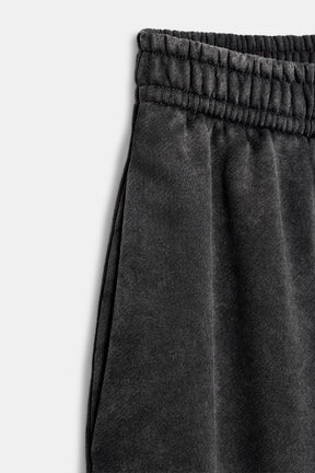 WASHED CARROT TROUSERS