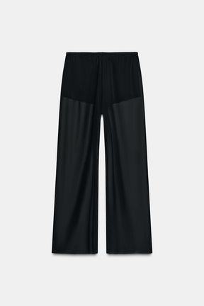Semi-Sheer Flowing Trousers
