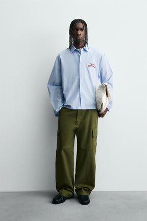 GRAPHIC STRIPED SHIRT - Image 1